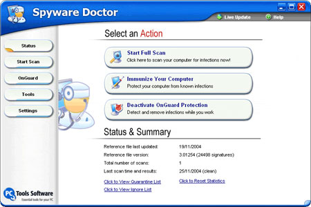 <b>Spyware Doctor</b>
